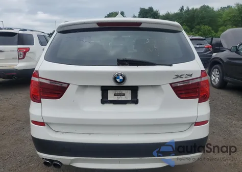 2014 BMW X3 xDrive28I z USA, uszkodzony, nr VIN 5UXWX9C55E0D16021